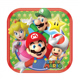 Super Mario Dessert Plates