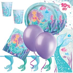 Mermaid Party Deluxe Pack for 16