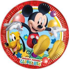 8 Playful Mickey Mouse Party Plates