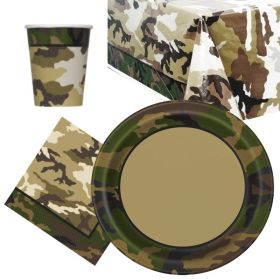 Army Themed Tableware