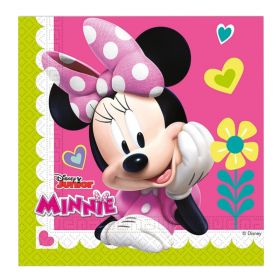 Disney Minnie Mouse Napkins 33cm x 33cm, pk20