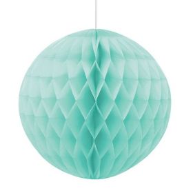 Mint Green Honeycomb Ball Party Decoration 20cm