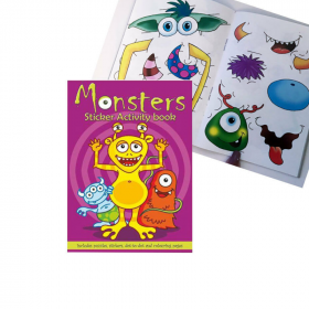 Monster Sticker Activity Book