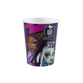 Monster High Party Cups 266ml, pk8
