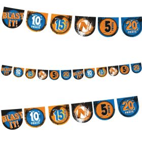 NERF Party Pennant Banner 4m