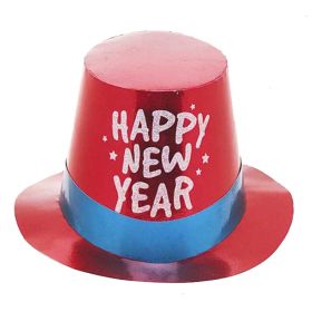New Year Glitter Top Hat