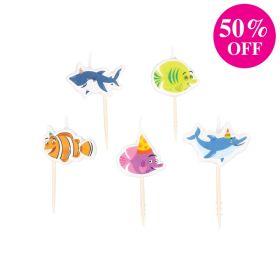 Ocean Buddies Toothpick Candles