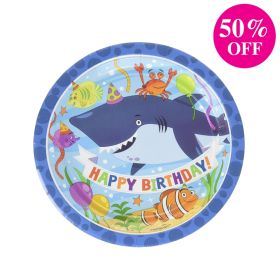 Ocean Buddies Party Plates 18cm, pk8