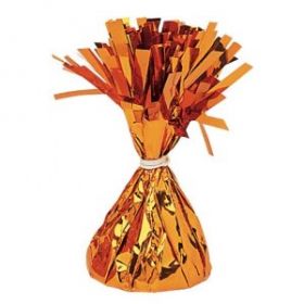Orange Foil Balloon Weight