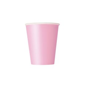 Lovely Pink Paper Party Cups, pk14