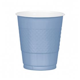 Pastel Blue Plastic Cups 20pk