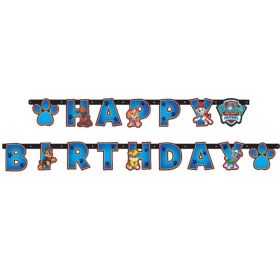 Paw Patrol Happy Birthday Letter Banner