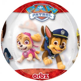 Paw Patrol Orbz Clear Foil Balloon 15''