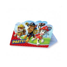 Paw Patrol Party Invitations