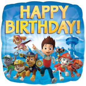 Paw Patrol Happy Birthday Foil Balloon 18''