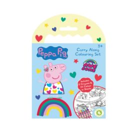 Peppa Pig Carry Along Colouring Set