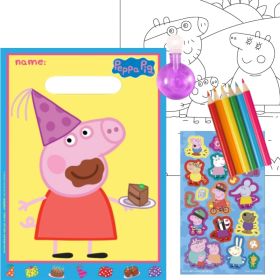 Peppa Pig Pre Filled Party Bags (no.4), Plastic