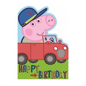 Peppa Pig Birthday Card