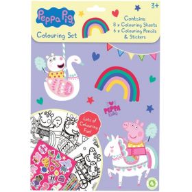 Peppa Pig Colouring Set