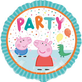 Peppa Pig 2-sided Foil Balloon 17"