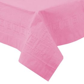 Pink Paper Party Tablecover 1.37m x 2.74m