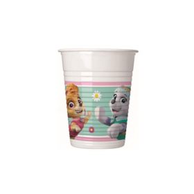 Pink Paw Patrol Party Cups 200ml, pk8