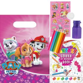 Pink Paw Patrol Pre Filled Party Bag (no.3), Plastic