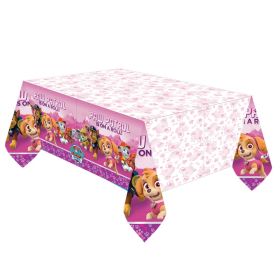 Pink Paw Patrol Party Tablecover 1.37m x 2.43m