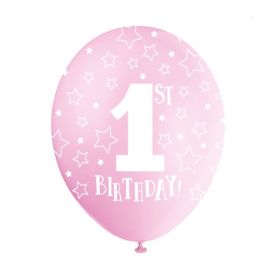 1st Birthday Balloons