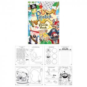 Pirate Fun Puzzle Book