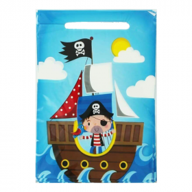 Little Pirate Ahoy Treat Bags, pk10