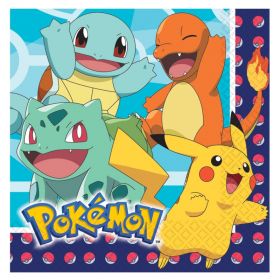 16 Pokemon Party Napkins