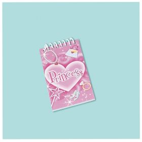 Pink Princess Notepads, pk12