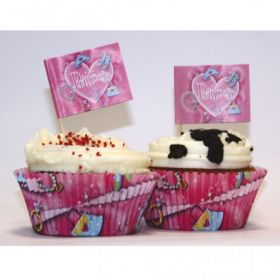 Princess Cupcake Kit (48 pieces)