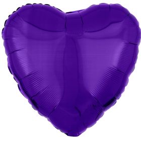 Purple Heart Foil Balloon
