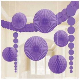 Purple Room Decoration Kit 