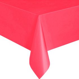 Apple Red Plastic Tablecover 