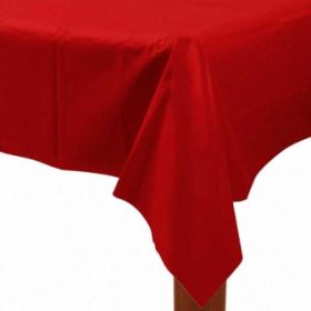 Apple Red plastic tablecover