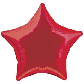 Red Star Foil Balloon