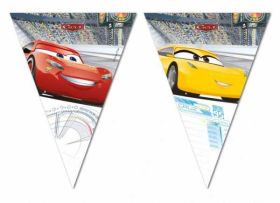 Cars 3 Plastic Flag Banner