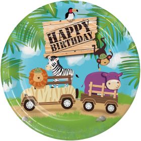 Safari Adventure Dinner Plates 23cm, pk8