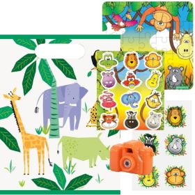 Animal Safari Pre Filled Party Bag (no.2), Plastic