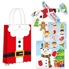 Santa Christmas Paper Party Bag (no.1), Paper