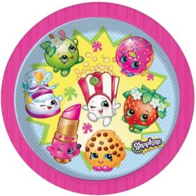 8 Shopkins Party Plates