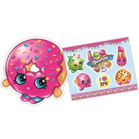 6 Shopkins Masks and Sticker Sheets