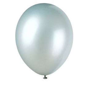 Silver Latex Balloons