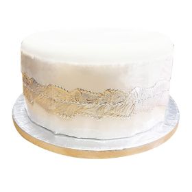 Silver Cake Frill