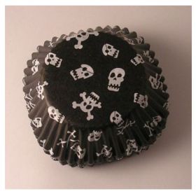 Skull Cupcake Cases, pk72