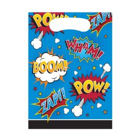 8 Superhero Slogans Party Bags