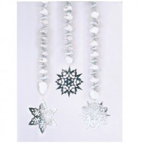 Snowflakes Dangling Cutouts